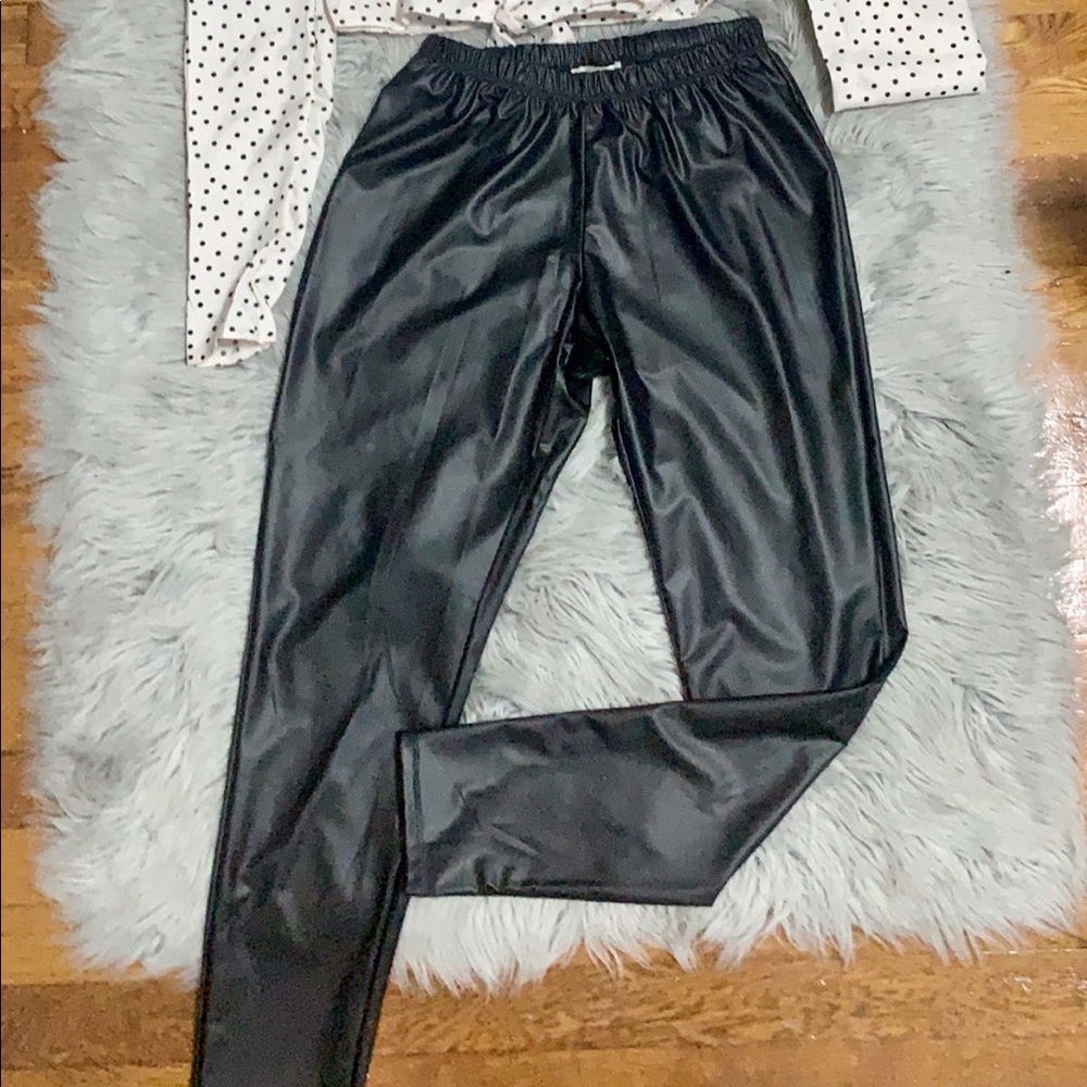Faux Leather Leggings